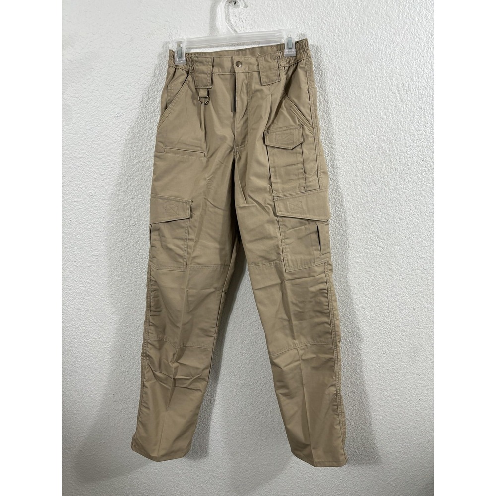 Propper Tactical Pants Mens 28x34 Khaki Ripstop‎ Cargo Utility Teflon F525250250
